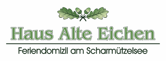 Logo des Ferienhauses »Alte Eichen« am Scharmützelsee